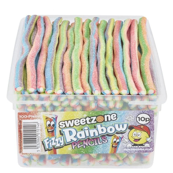 Sweetzone Fizzy Pencils (100pc)