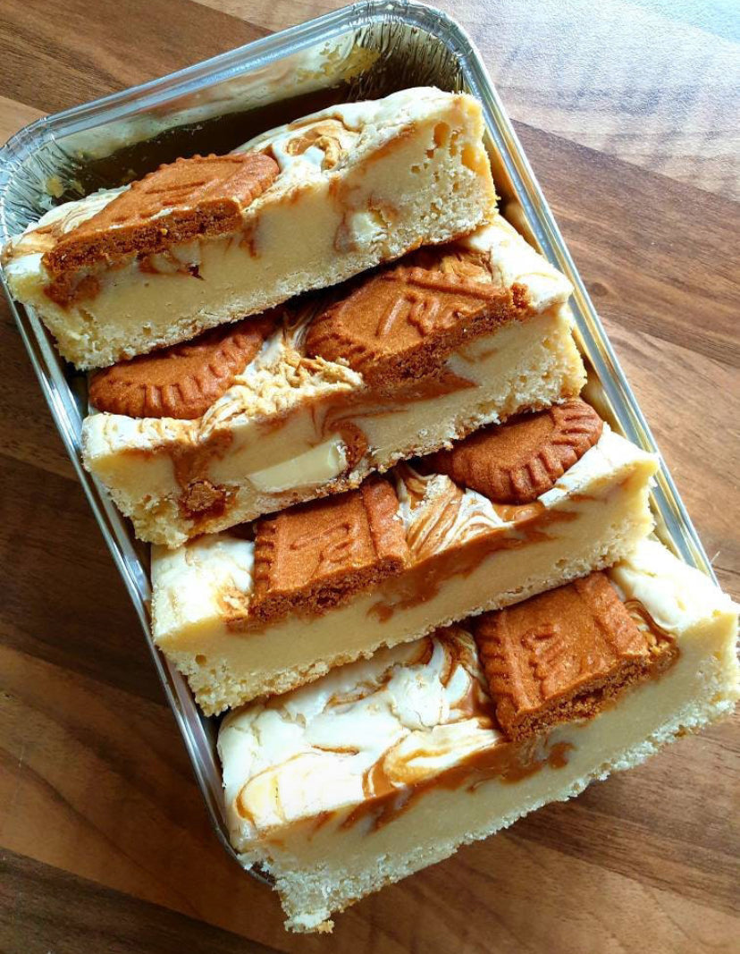 Biscoff Blondies