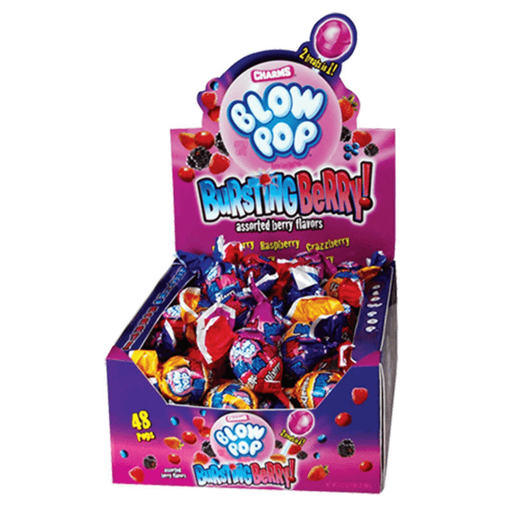 Blow Pop Lollipops (Case of 48)