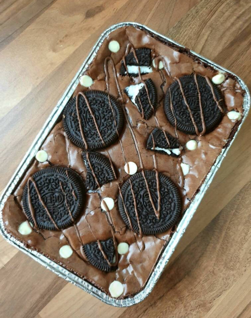 Cookie & Cream Brownies