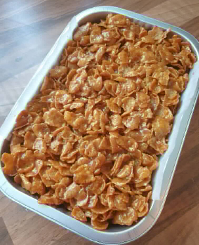 Cornflake Caramel Crunch Blondie