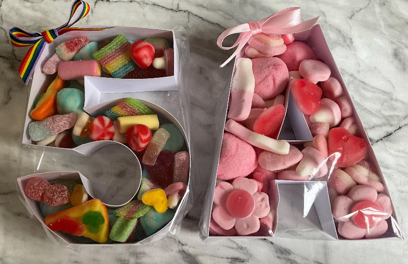 Number/Letter Sweet Tray