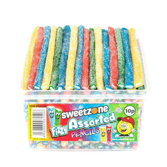 Sweetzone Fizzy Pencils (100pc)