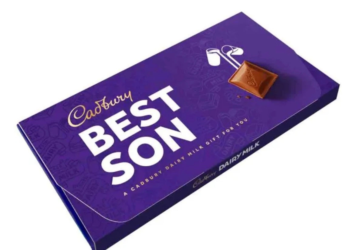 DAIRY MILK CHOCOLATE BAR WITH GIFT ENVELOPE