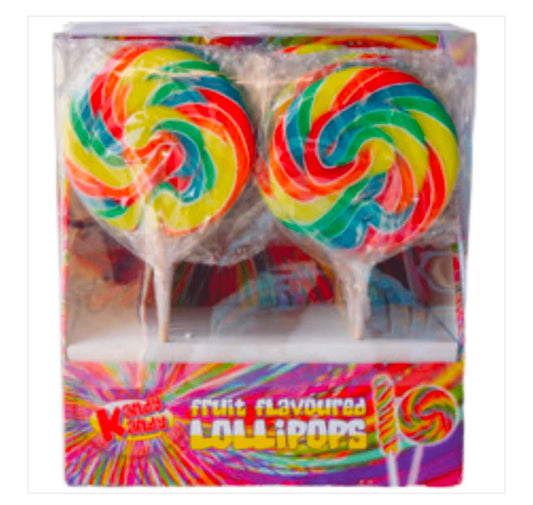 Kandy Wheel Lolly Fruit