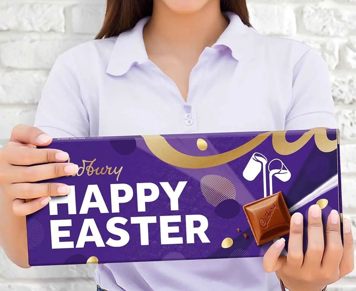 DAIRY MILK HAPPY EASTER CHOCOLATE BAR