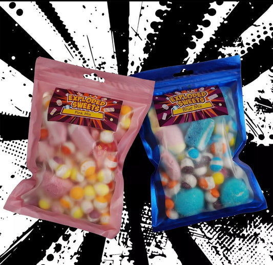 Pink Mix & Blue Mix Freeze Dried