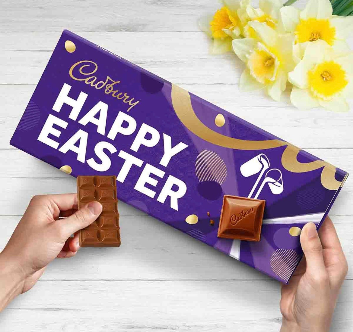 DAIRY MILK HAPPY EASTER CHOCOLATE BAR