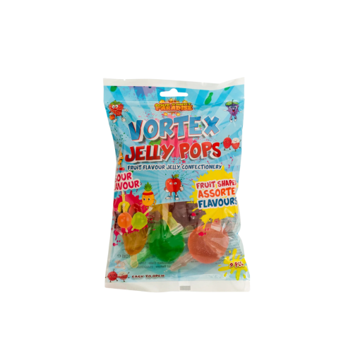 Sour Jelly Pops Bag 12x315g